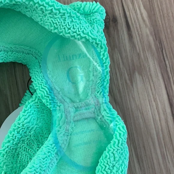 NWT Hunza G Xandra bikini set in lime green - Picture 6 of 7